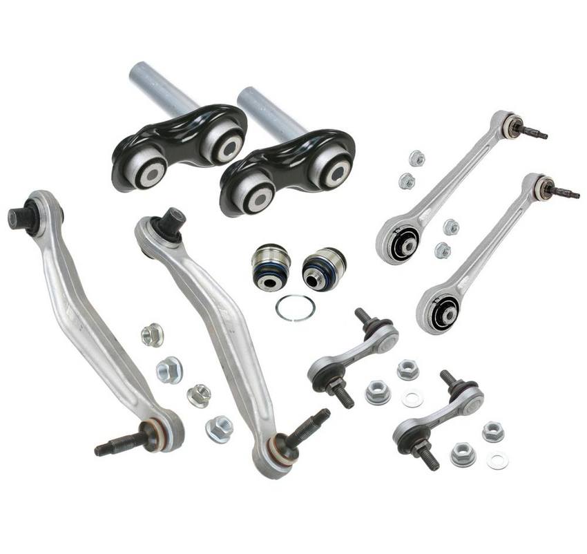 BMW Suspension Control Arm Kit - Rear (10 Pieces) 33551095532 - Lemfoerder 3084320KIT